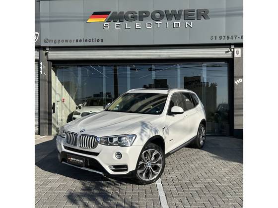 BMW X3 2.0 20I X LINE 4X4 16V GASOLINA 4P AUTOMÁTICO BMW X3 2.0 20I X LINE 4X4 16V GASOLINA 4P AUTOMÁTICO